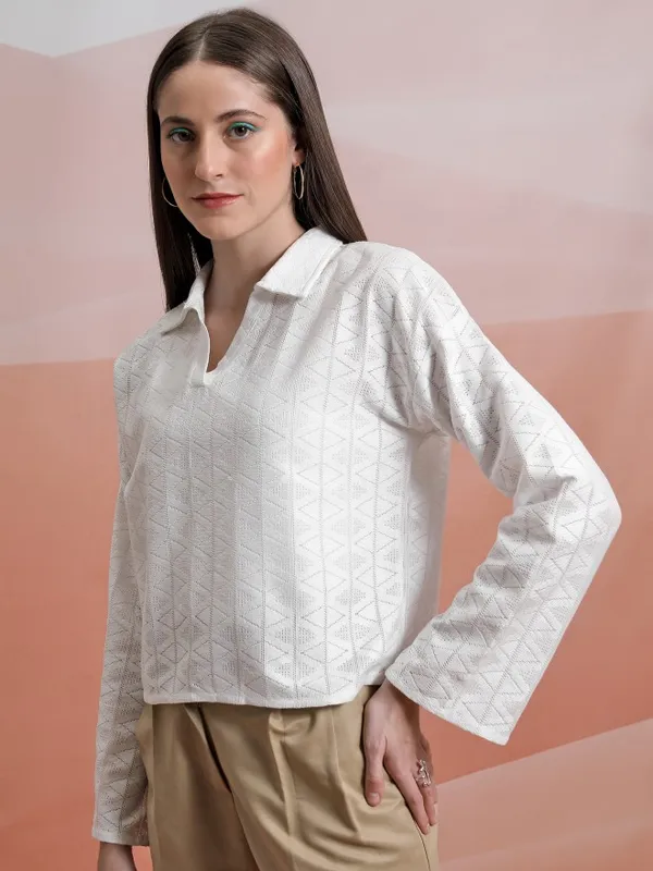 Self Design Regular Top