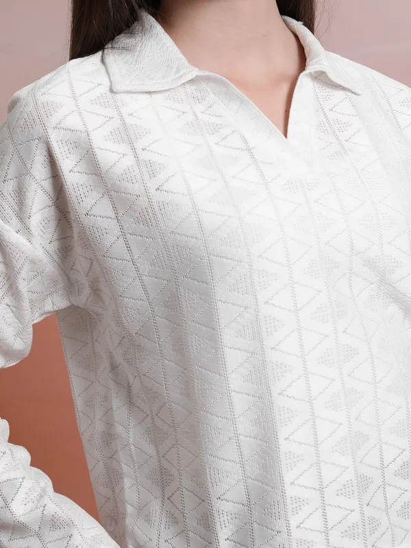 Self Design Regular Top