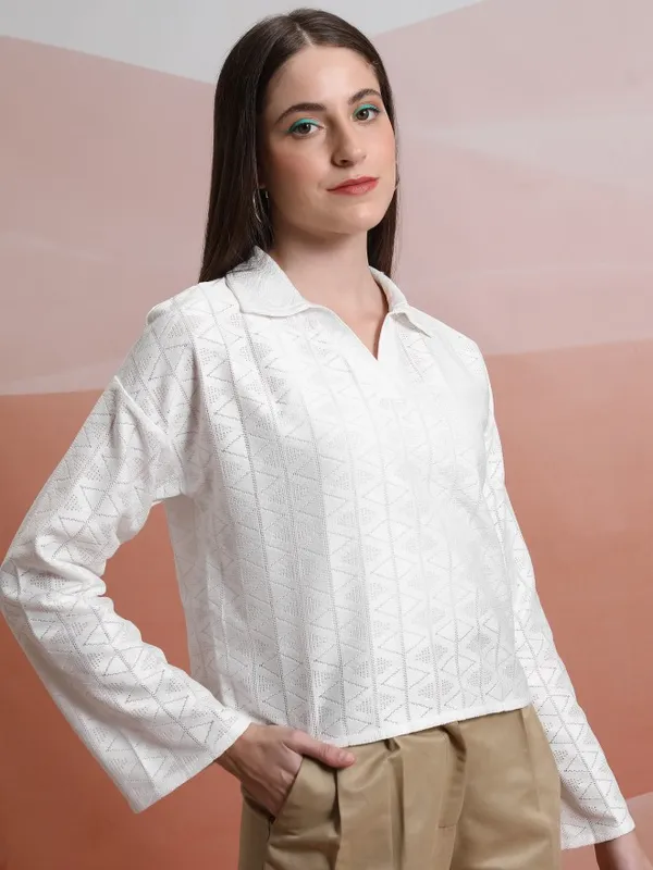 Self Design Regular Top