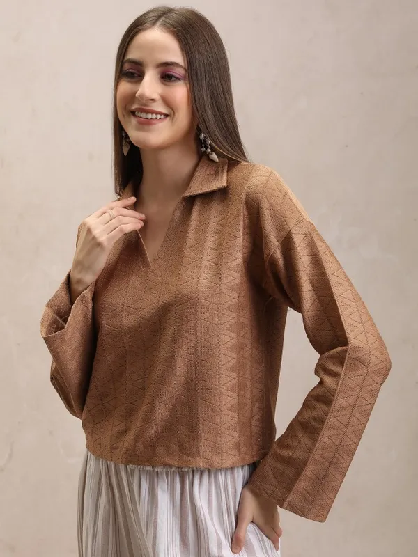Self Design Regular Top