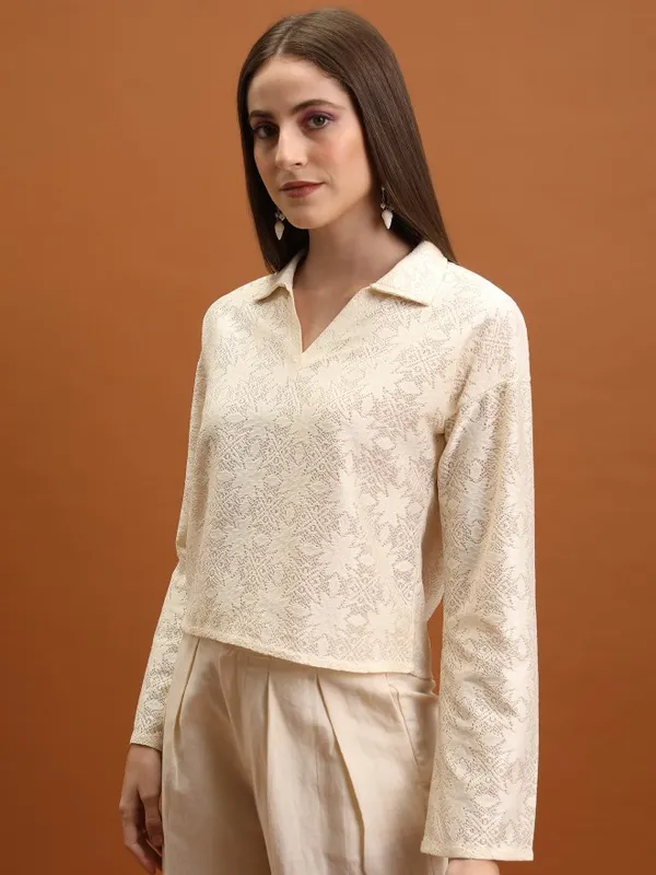 Self Design Regular Top