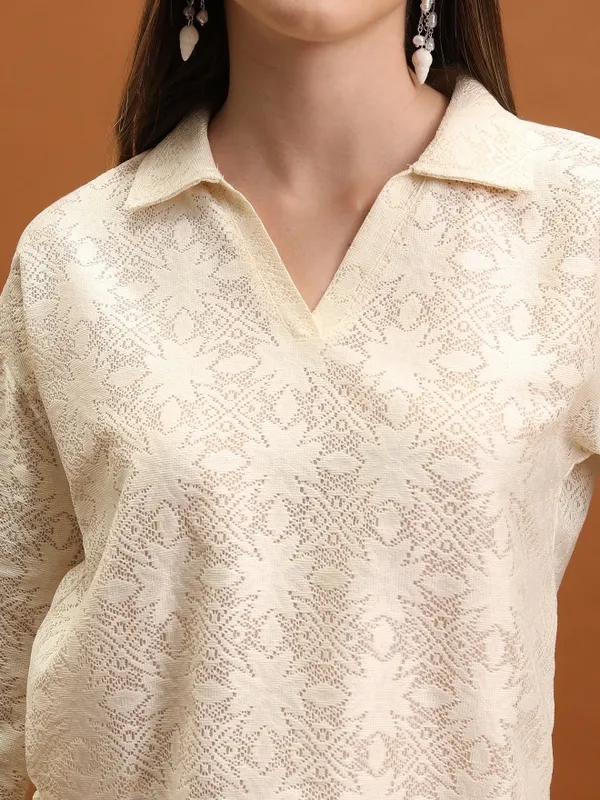 Self Design Regular Top