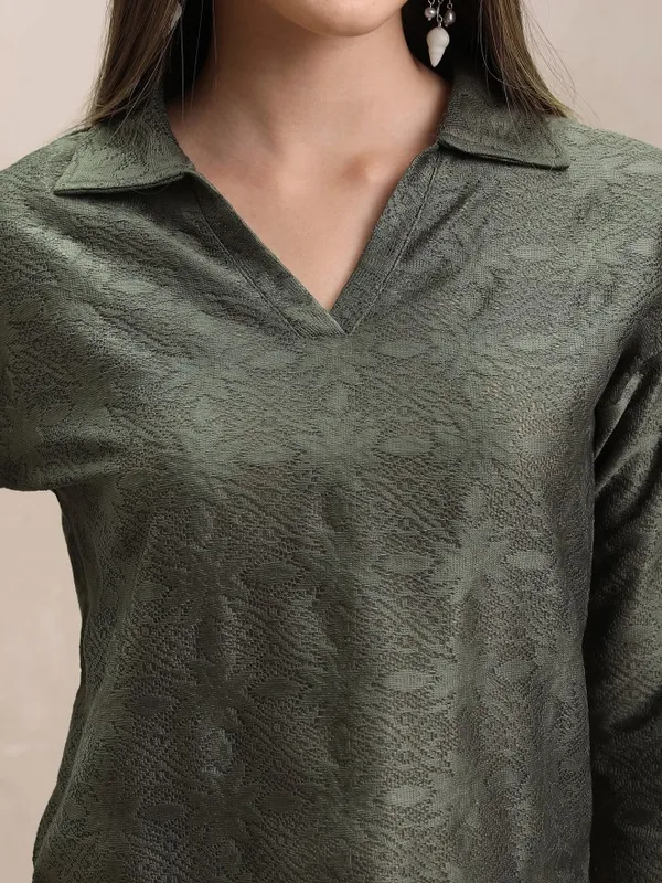 Self Design Regular Top