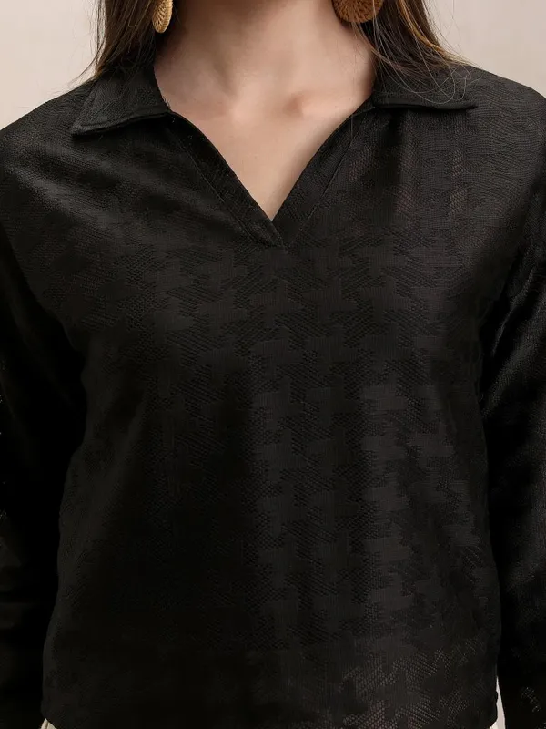 Self Design Regular Top