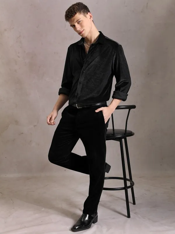 Men Slim Fit Casual Shirt