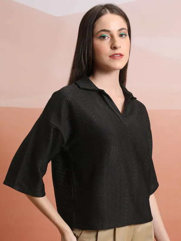 Self Design Regular Top