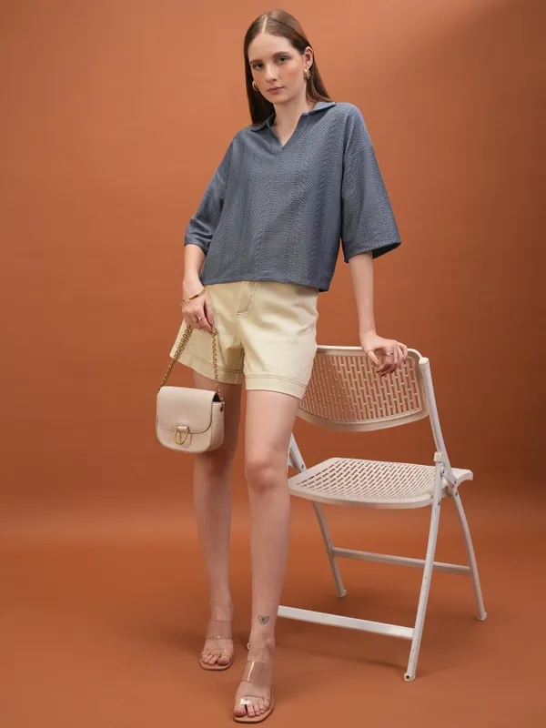 Self Design Regular Top