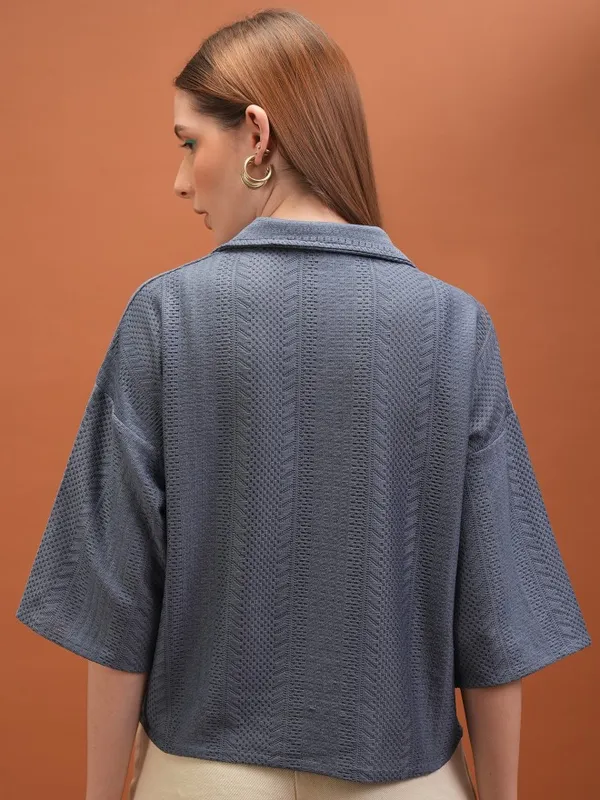Self Design Regular Top