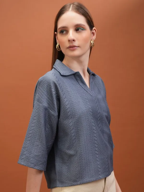 Self Design Regular Top