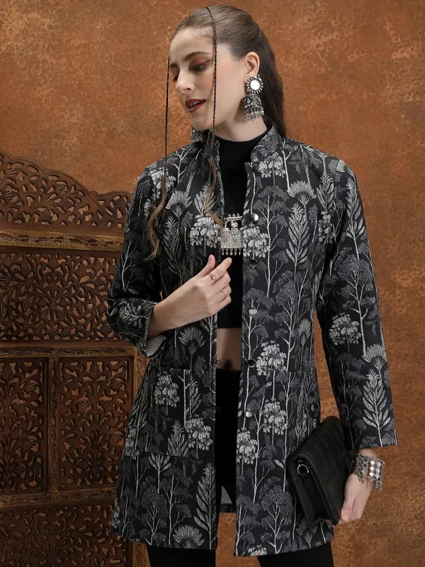 Women Printed Jacket