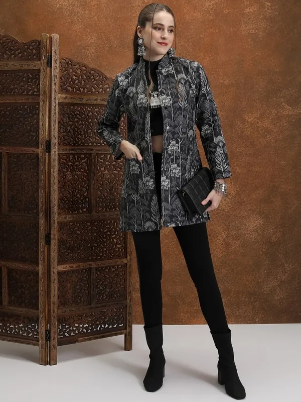 Women Printed Jacket