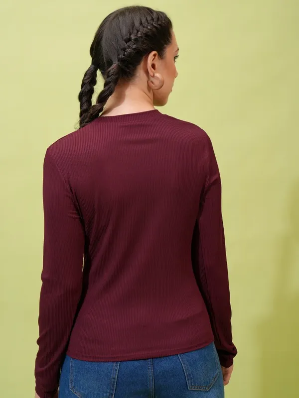 Solid Fitted Top