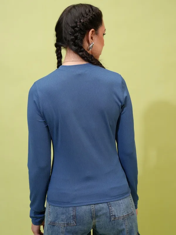 Solid Fitted Top