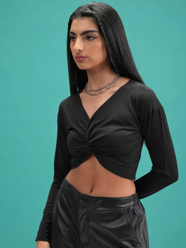 Solid Fitted Top