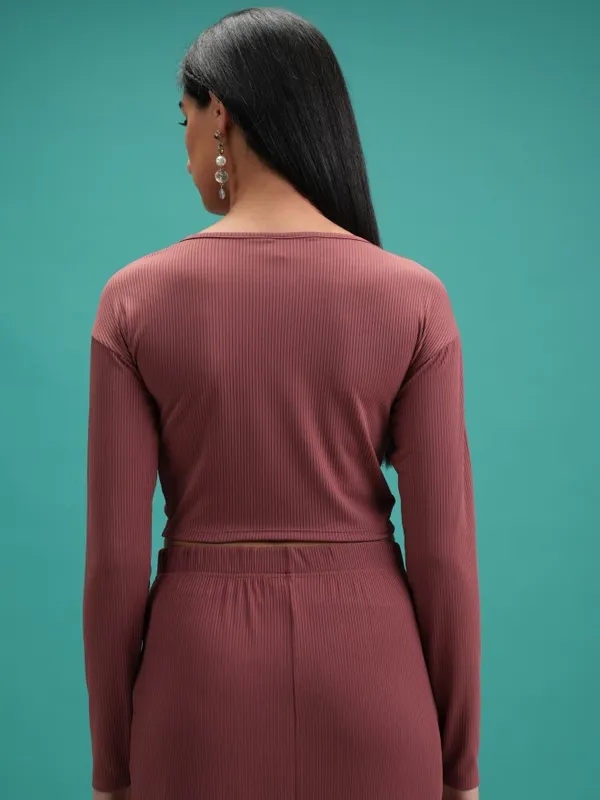 Solid Fitted Top