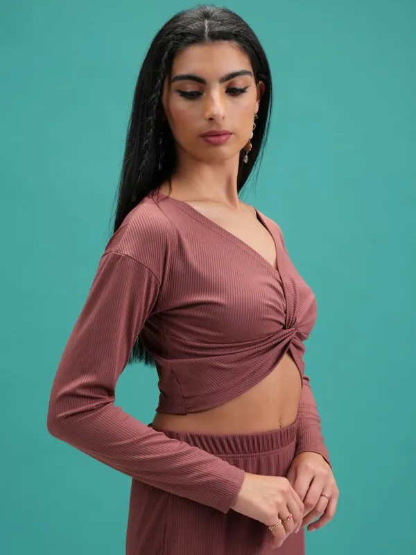Solid Fitted Top