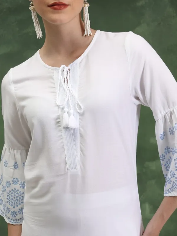 Solid Straight Kurta