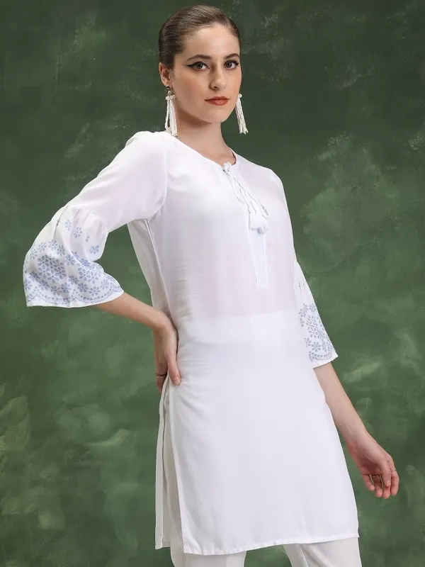 Solid Straight Kurta