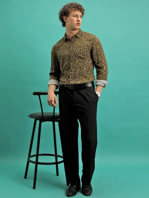 Men Printed Casual Shirt
