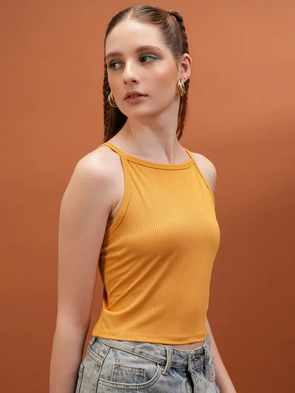 Solid Fitted Top