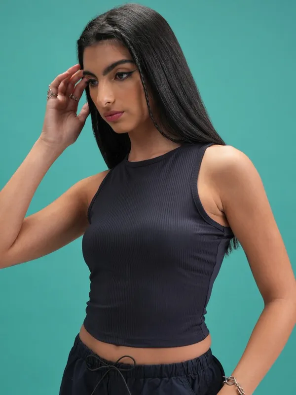 Solid Fitted Top