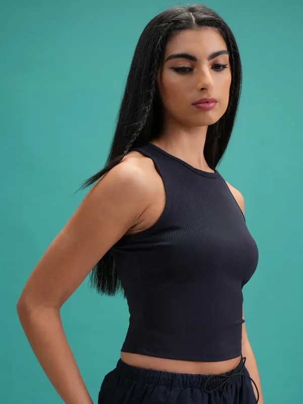 Solid Fitted Top