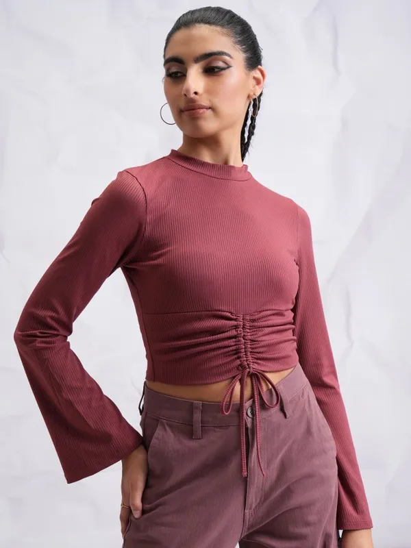 Solid Fitted Top