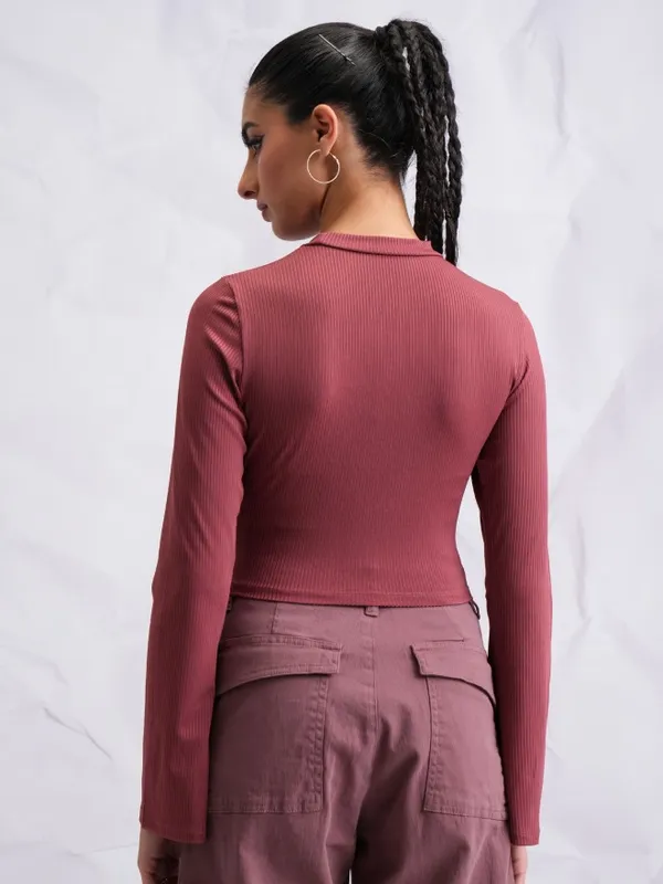 Solid Fitted Top