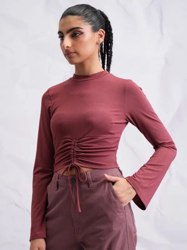 Solid Fitted Top