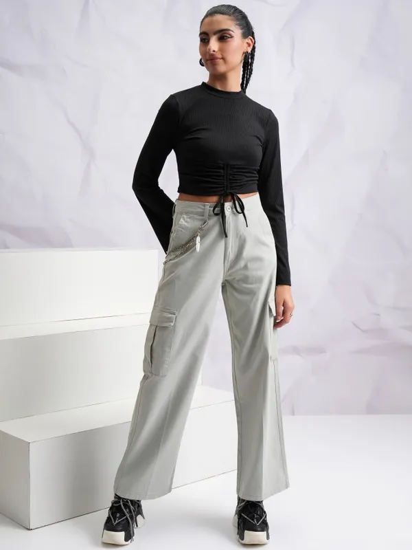 Solid Fitted Top