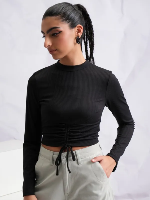 Solid Fitted Top