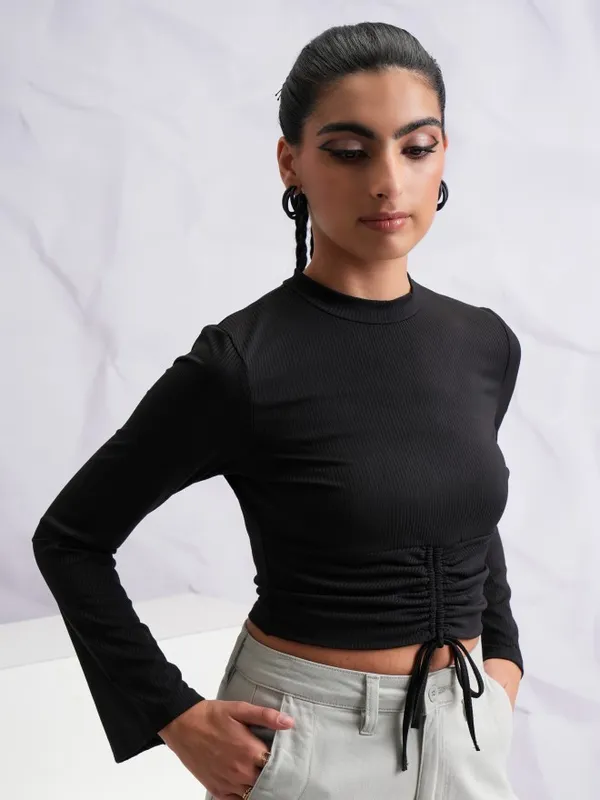 Solid Fitted Top