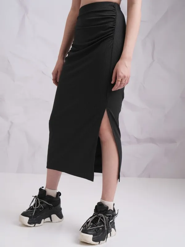  Tokyo Talkies Women Black Co-Ords