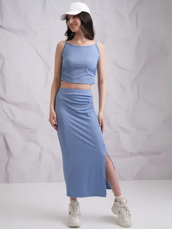 Women Top With Skirt Co-Ords