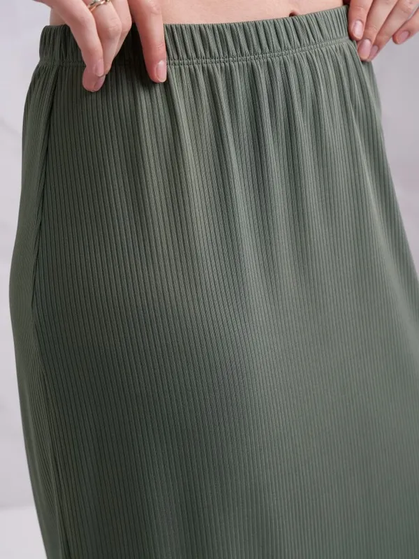  Tokyo Talkies Women Olive Co-Ords