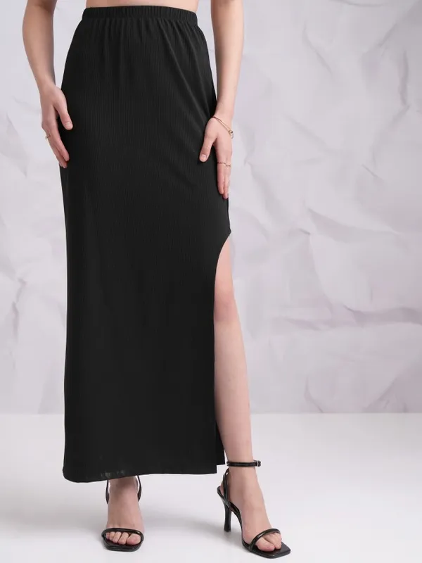  Tokyo Talkies Women Black Co-Ords