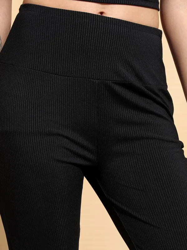 Tokyo Talkies Women Black Top With Trouser