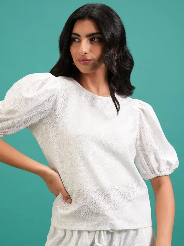 Self Design Regular Top