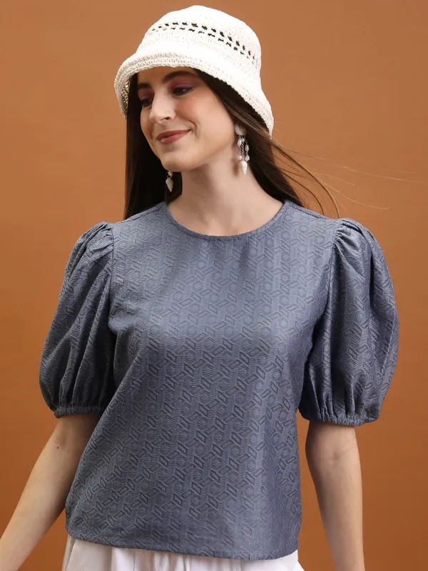 Self Design Regular Top
