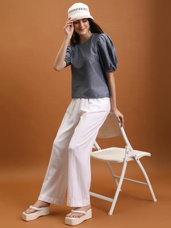 Self Design Regular Top