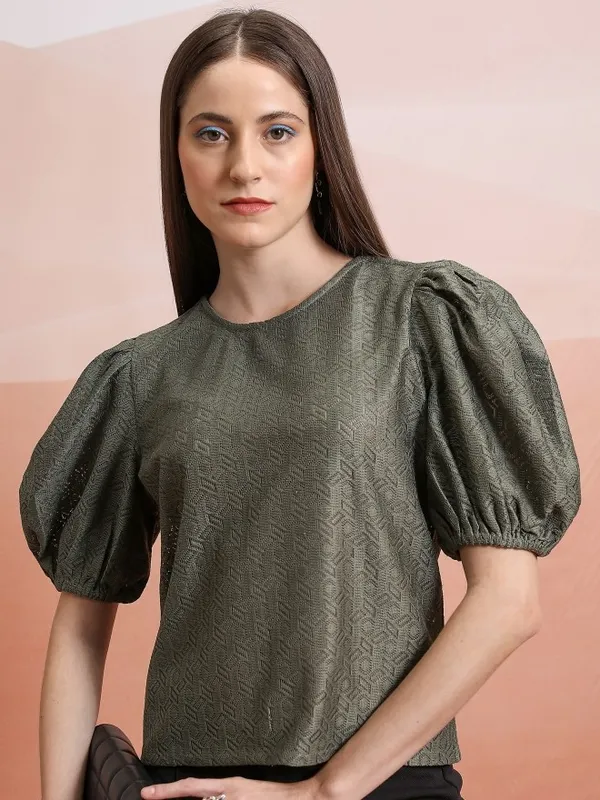 Self Design Regular Top