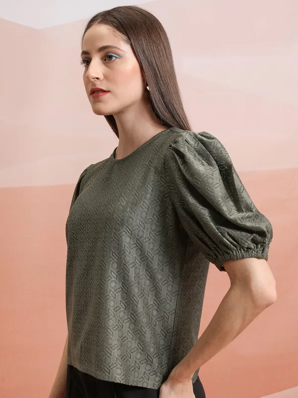 Self Design Regular Top