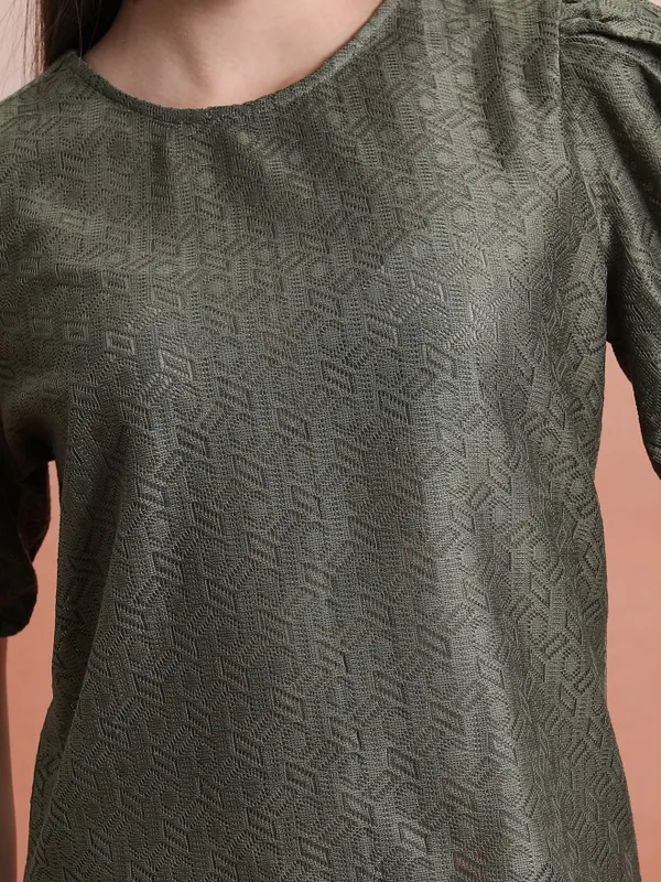 Self Design Regular Top