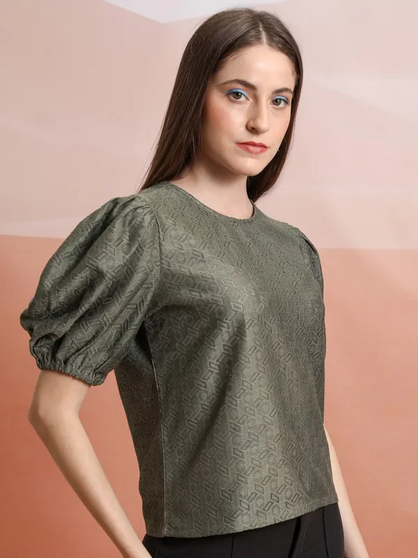 Self Design Regular Top