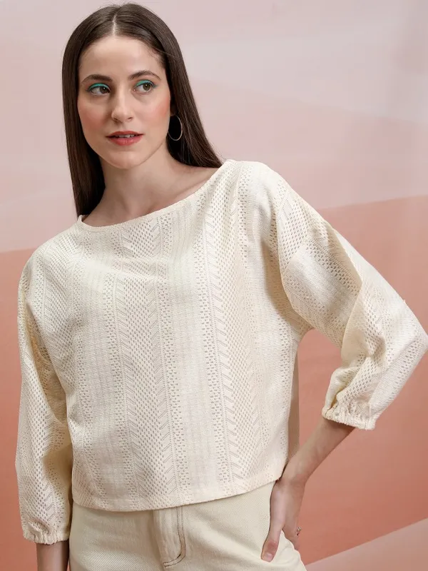 Self Design Regular Top