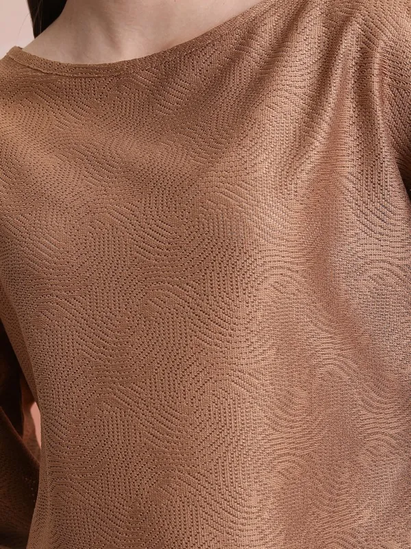 Self Design Regular Top