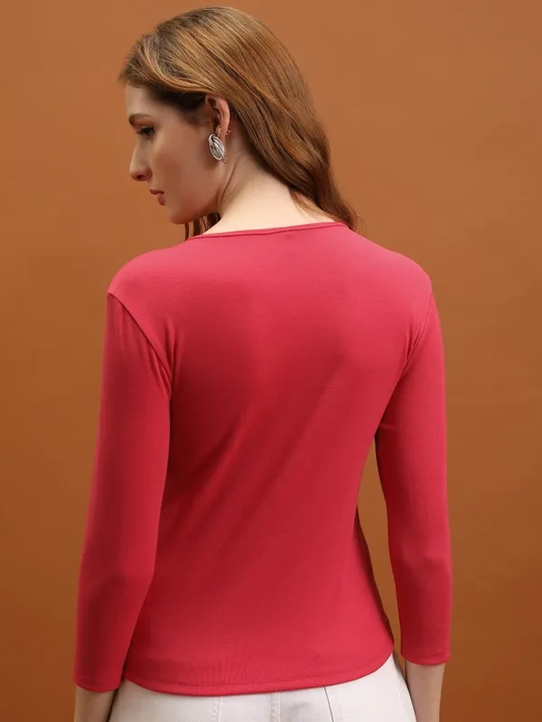 Solid Fitted Top