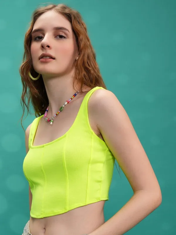 Solid Fitted Top