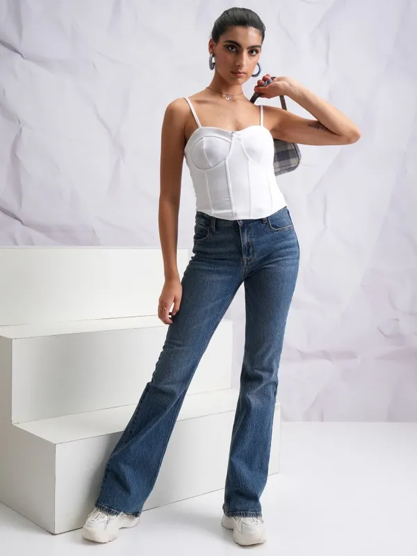 Solid Fitted Top