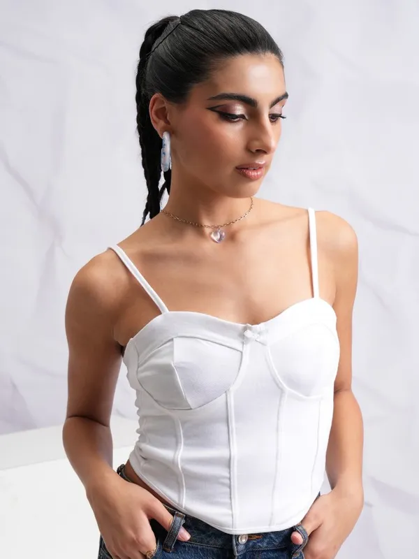 Solid Fitted Top